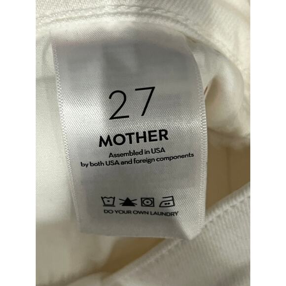 Mother The Stunner Zip Bunny Snip Jeans 27 - Picture 5 of 14